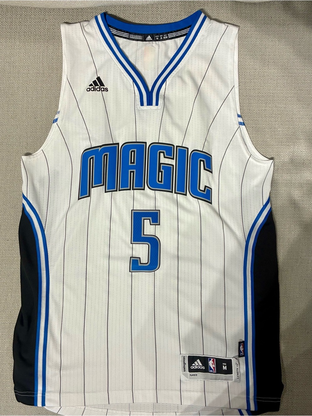 Adidas Orlando Magic Victor Oladipo #5 swingman home jersey size Medium
